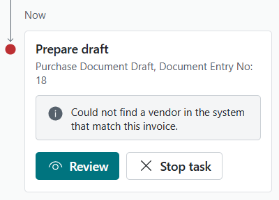 Vendor is not identified by the agent