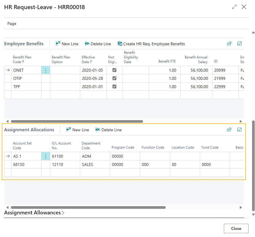 HR Request-Leave page new date fields