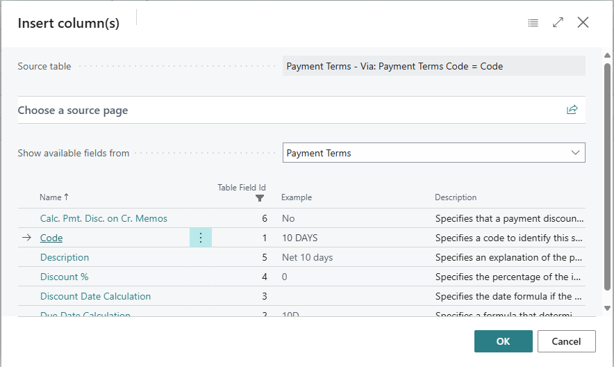 Ajouter des colonnes &agrave; partir d'une autre source