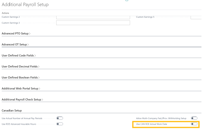 Fonctionnalit&eacute; de date de travail r&eacute;elle
