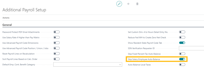 Supprimer les lignes de paie