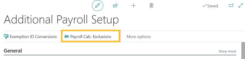 Exclusion du calcul de paie