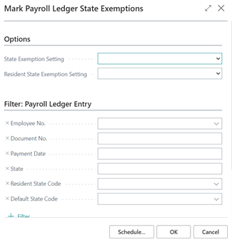 Options de mise &agrave; jour d'&Eacute;tat