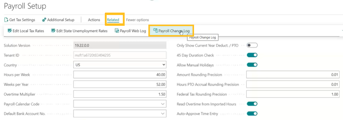 D&eacute;clencheurs du journal des modifications