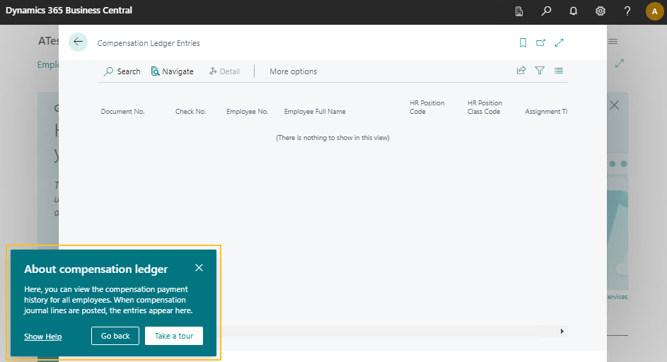 Exp&eacute;rience guid&eacute;e du grand livre de r&eacute;mun&eacute;ration du Gestionnaire des ressources humaines