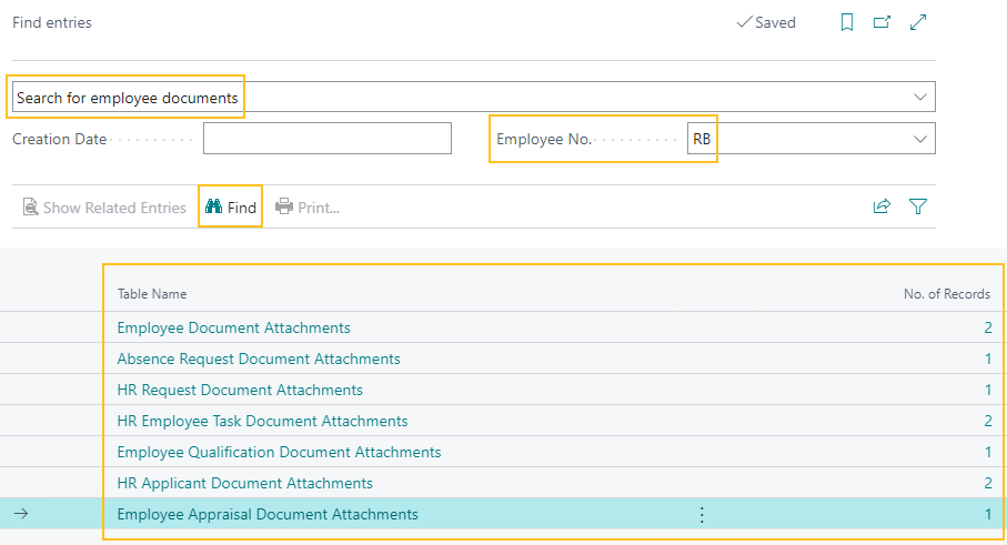 Recherche de la page Rechercher des entr&eacute;es