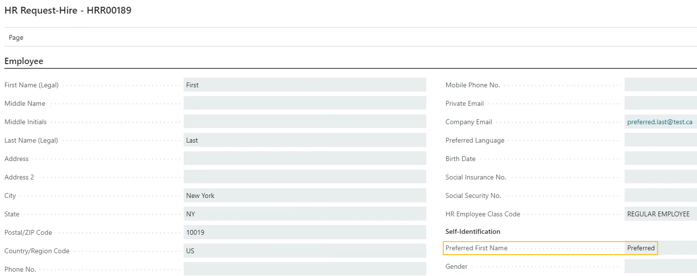 Page Demande RH-Embauche - champ Pr&eacute;nom pr&eacute;f&eacute;r&eacute;