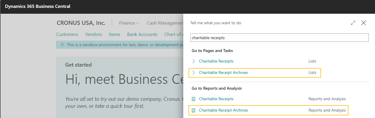 Archives des reçus de bienfaisance dans Rechercher