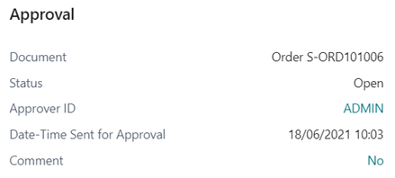 R&eacute;capitulatif Approbation - Statut Ouvert