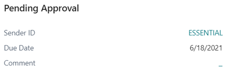 R&eacute;capitulatif Approbation en attente