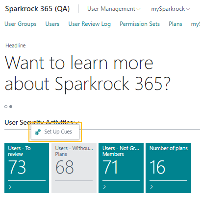 Action Configurer les piles du centre de r&ocirc;les Administrateur de s&eacute;curit&eacute;