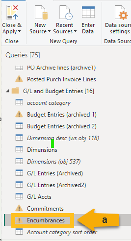 Éditeur avancé Power BI