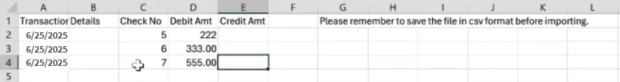 csv import file example